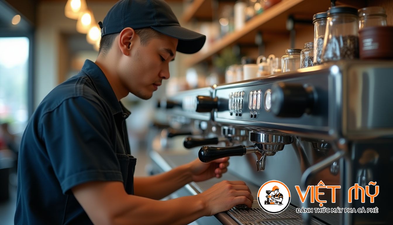 Cách Tránh Đóng Cặn Vôi Cho Máy Pha Cà Phê Dùng Nước Máy TPHCM