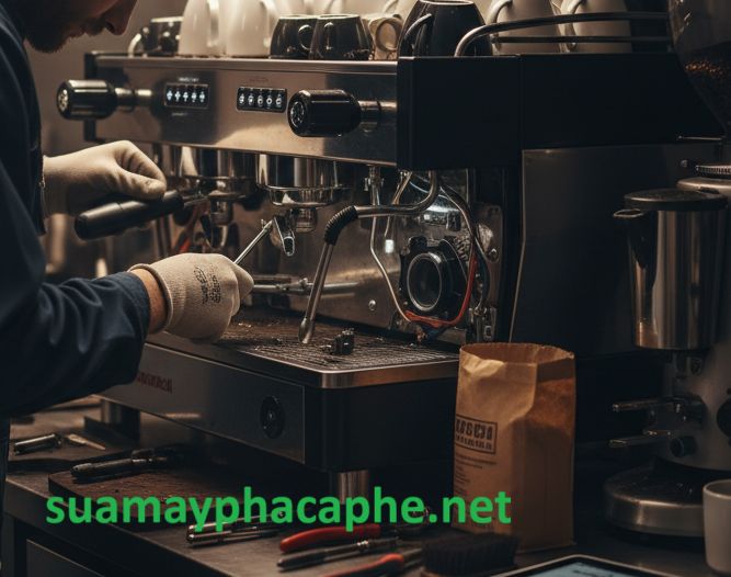 Dịch vụ bảo dưỡng trùng tu máy pha cà phê tại TPHCM