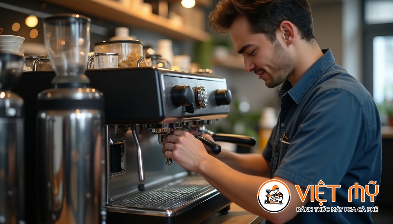 Dịch vụ sửa máy pha cà phê cho co-working space hiệu quả