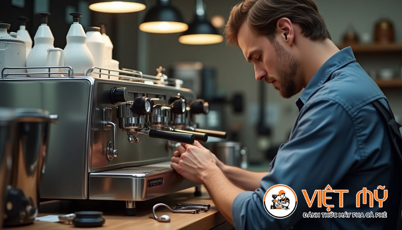 Dịch vụ sửa máy pha cà phê Delonghi uy tín tại TPHCM
