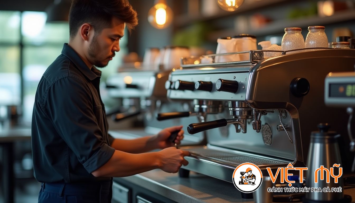 Dịch vụ sửa máy pha cà phê Gemilai uy tín tại TPHCM