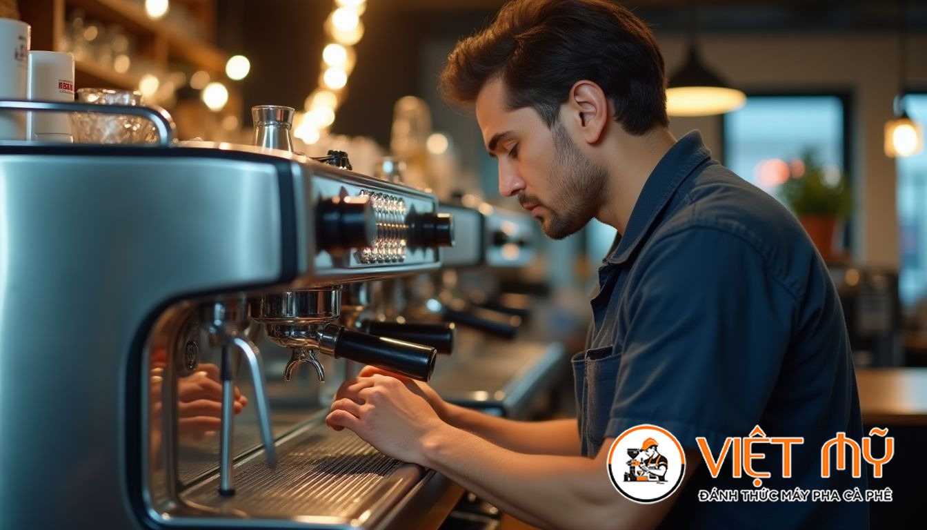 Dịch vụ sửa máy pha cà phê La Cimbali uy tín tại TPHCM
