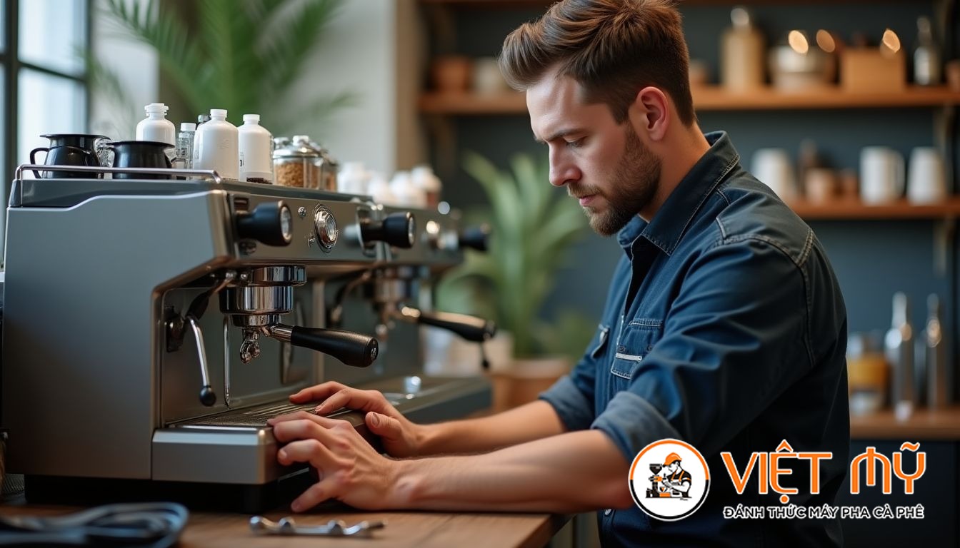 Dịch vụ sửa máy pha cà phê La Marzocco uy tín tại TPHCM