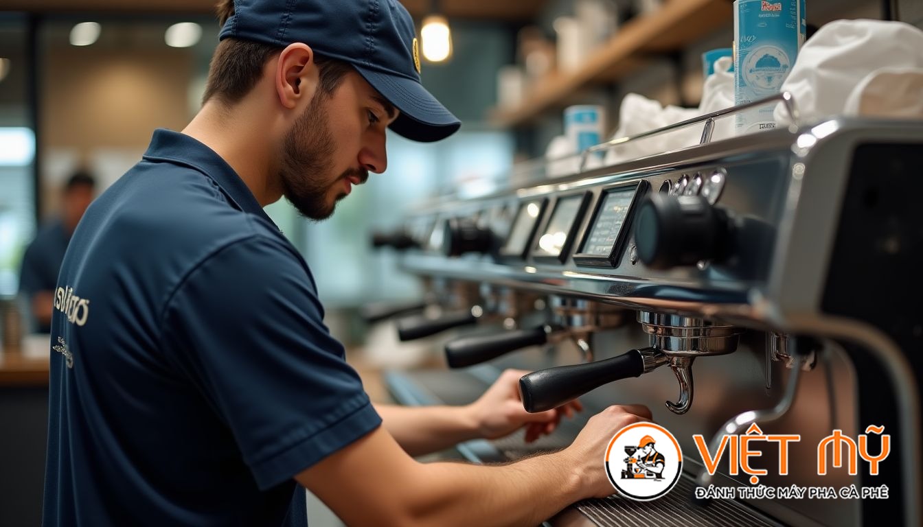 Dịch vụ sửa máy pha cà phê Milesto uy tín tại TPHCM
