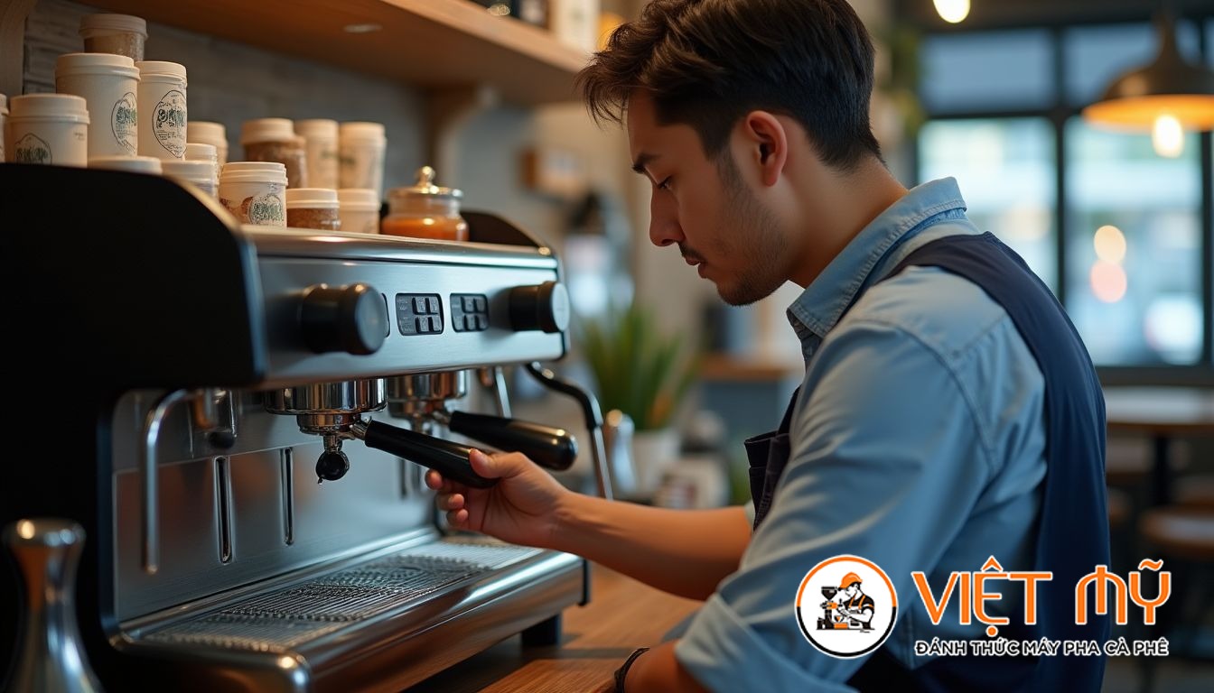 Dịch vụ sửa máy pha cà phê Nuova Simonelli uy tín tại TPHCM