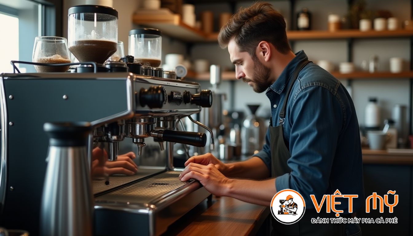 Dịch vụ sửa máy pha cà phê Nuova Simonelli uy tín tại TPHCM