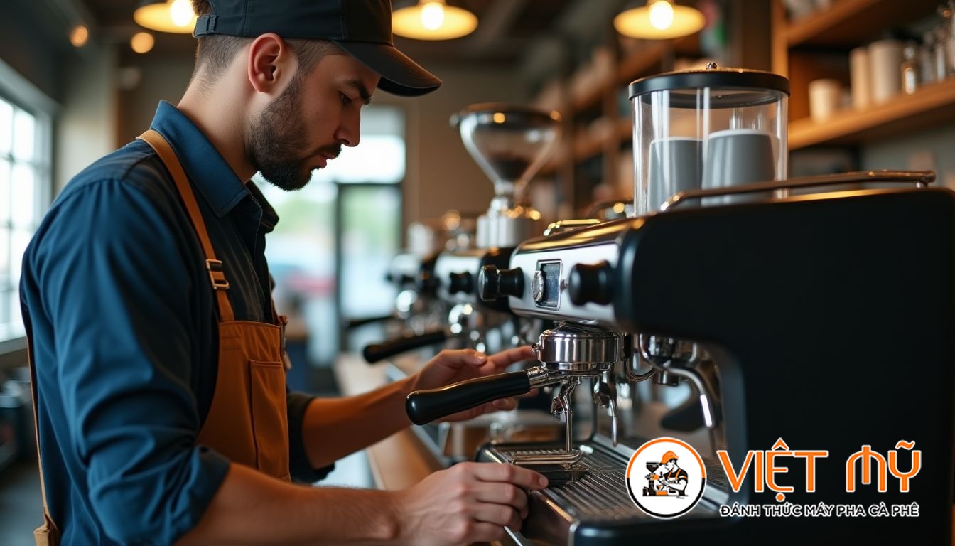 Dịch vụ sửa máy pha cà phê Saeco uy tín tại TPHCM