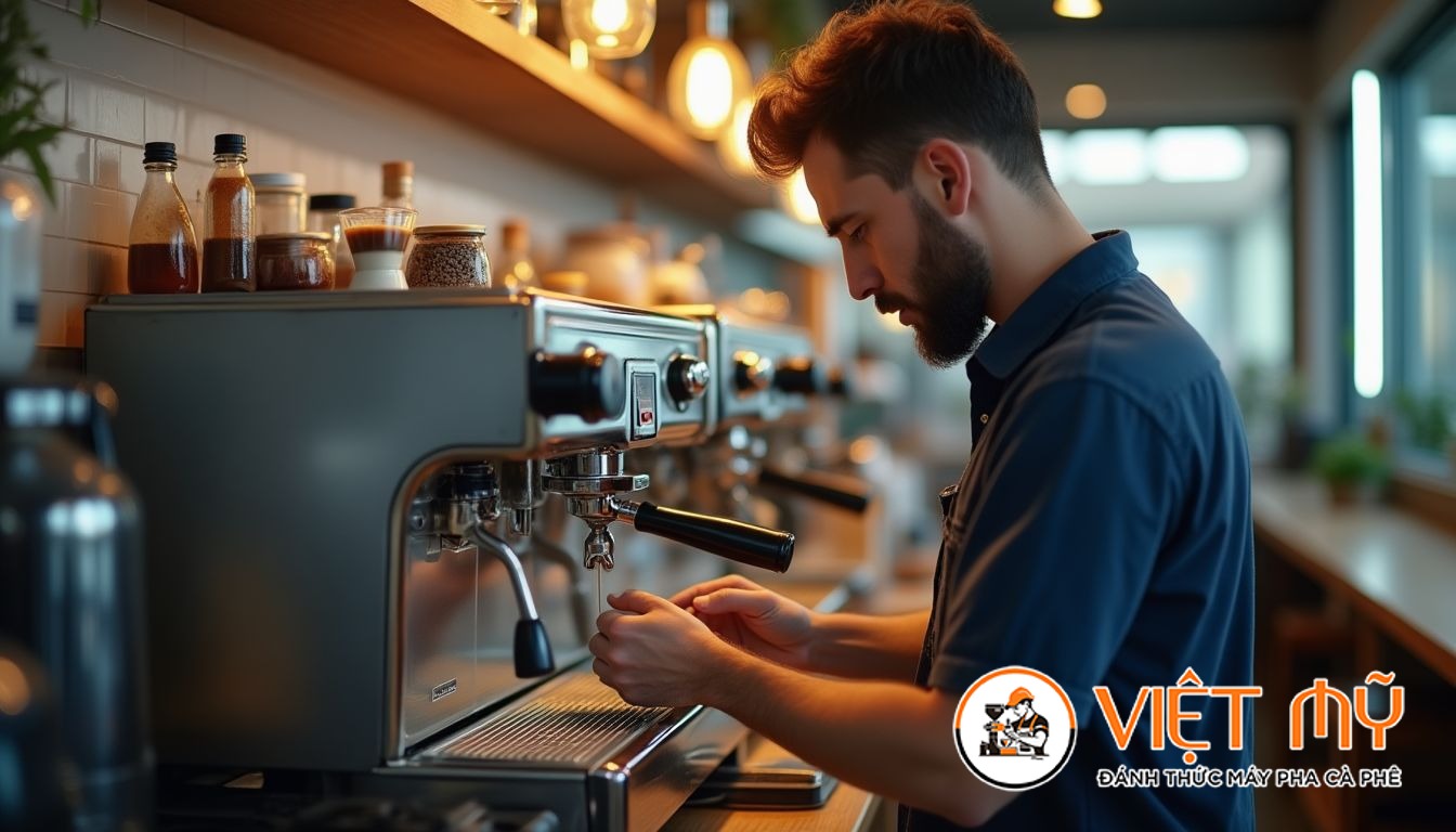 Giải Quyết Tình Trạng Cà Phê Quá Đặc Khi Sử Dụng Máy Pha