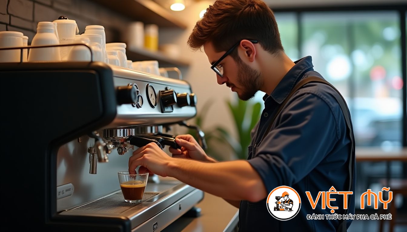Giải Quyết Vấn Đề Máy Pha Cà Phê Hiển Thị Sai Mã Lỗi Trên Màn Hình