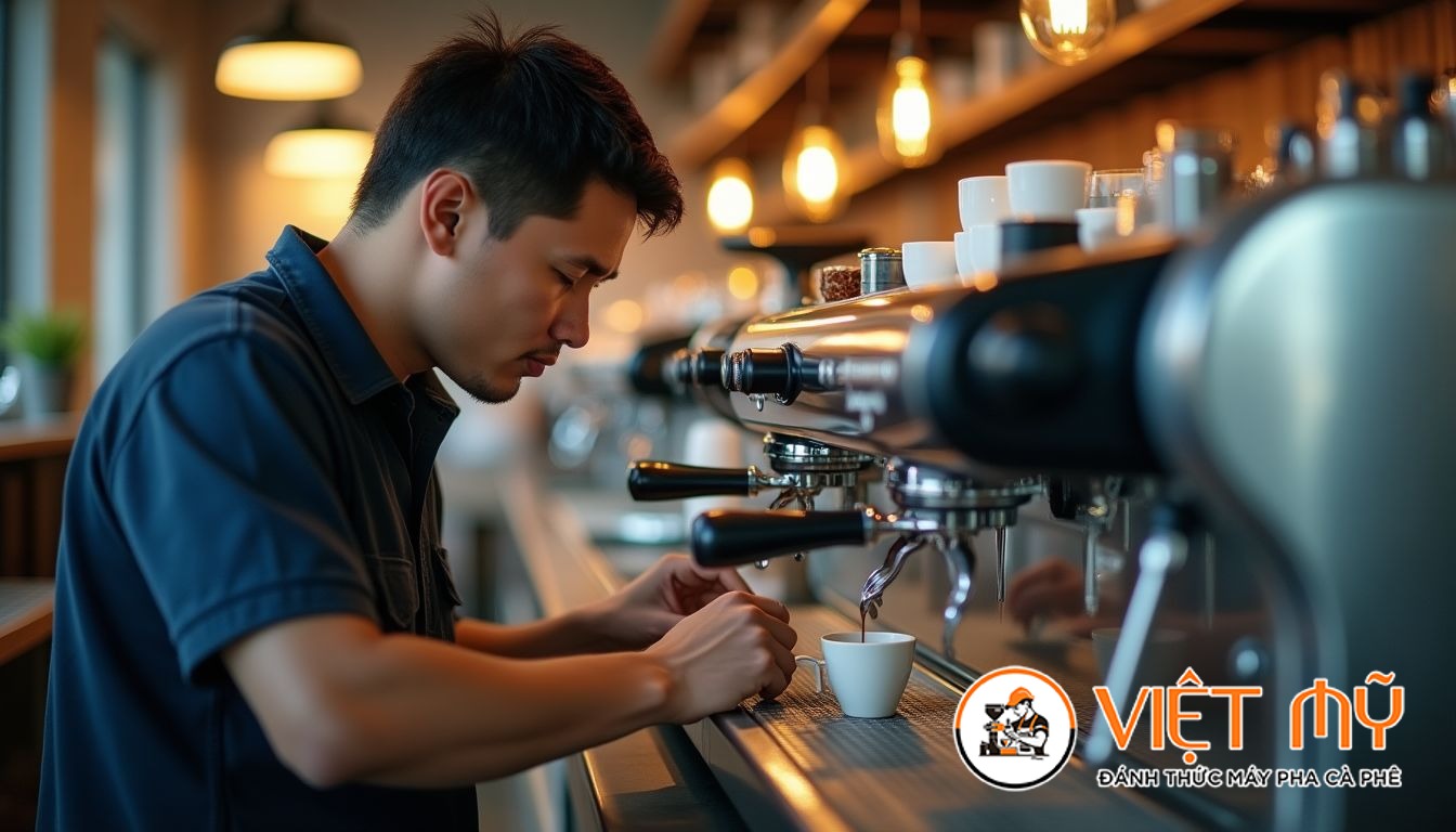 Giải Quyết Vấn Đề Máy Pha Cà Phê Tắc Vòi Phun: Nguyên Nhân và Cách Khắc Phục