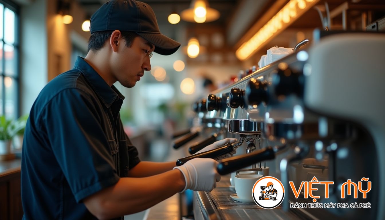 Gói Bảo Trì Máy Pha Cà Phê Hàng Tháng Cho Doanh Nghiệp