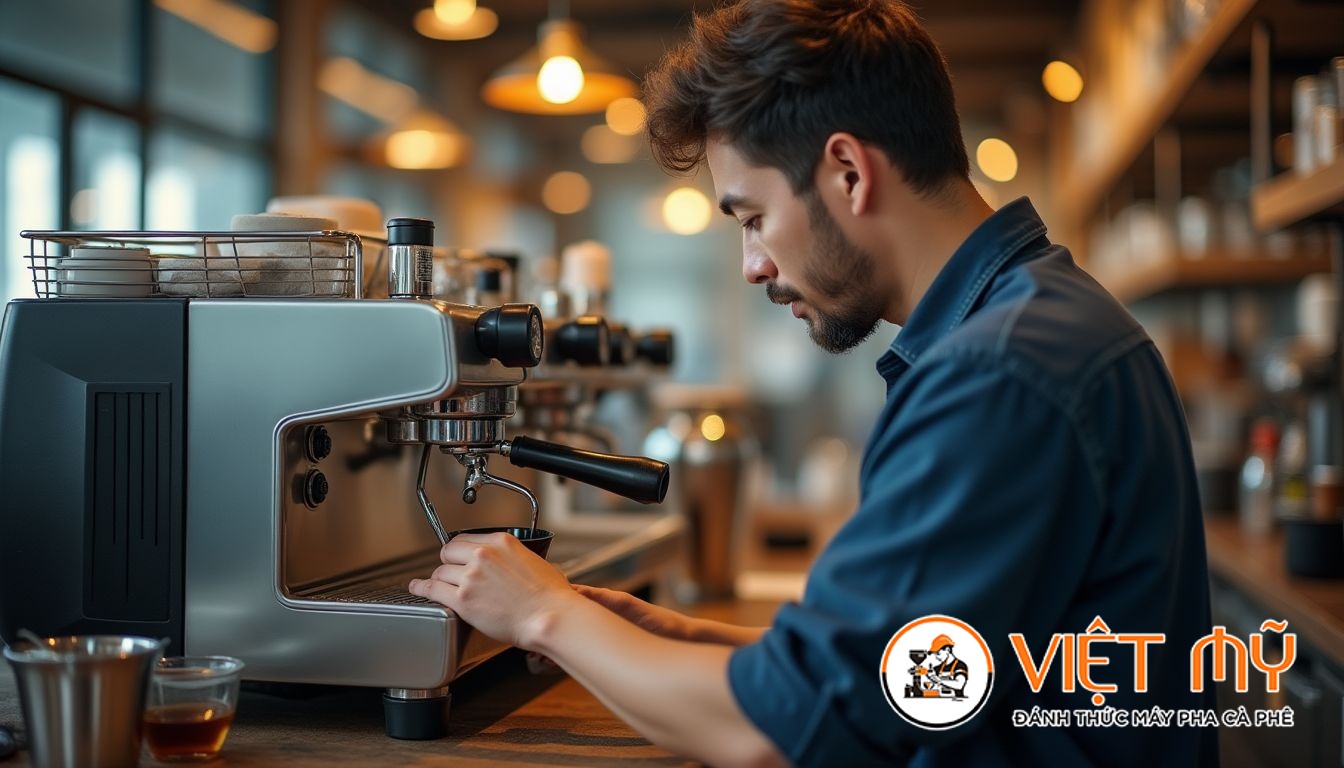 Hướng Dẫn Bảo Trì Máy Pha Cà Phê Cho Quán Cà Phê Nhượng Quyền
