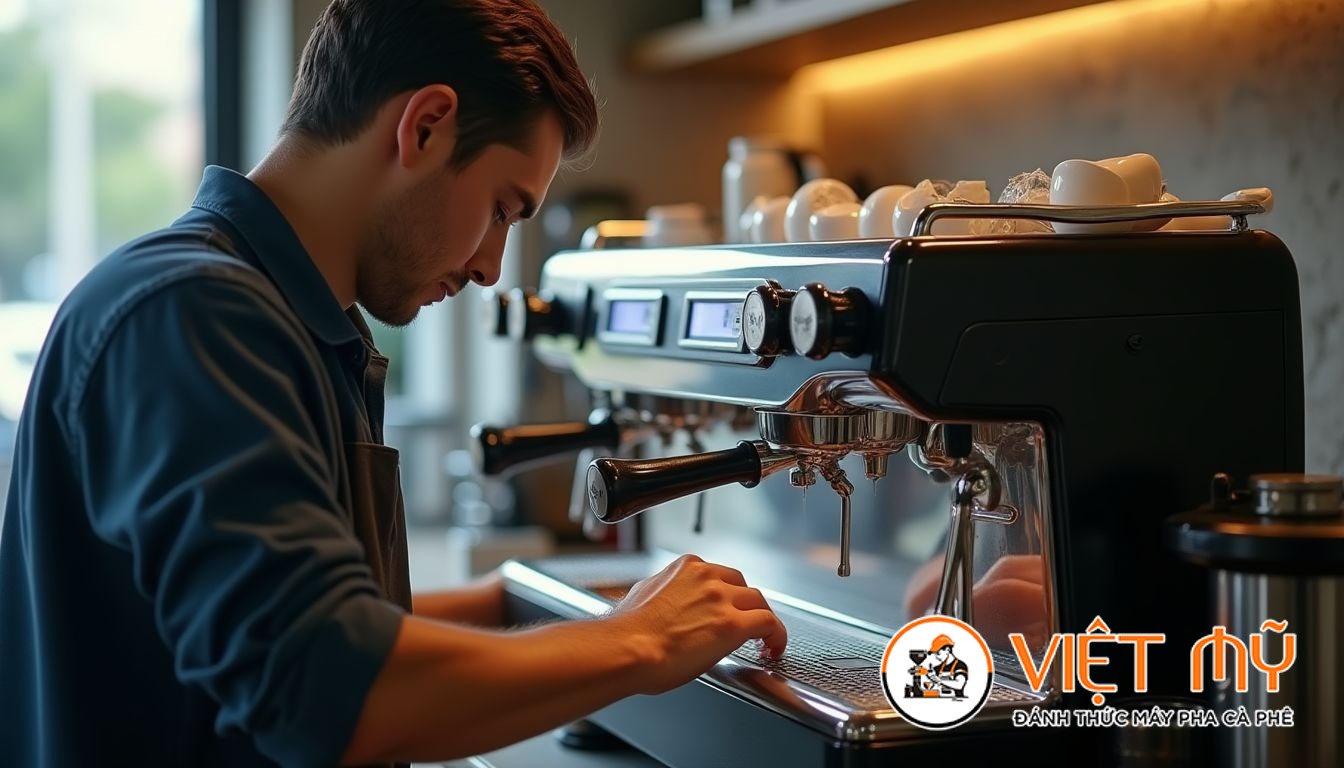 Khắc Phục Vấn Đề Hệ Thống Hơi Nước Yếu Trên Máy Pha Cà Phê Faema