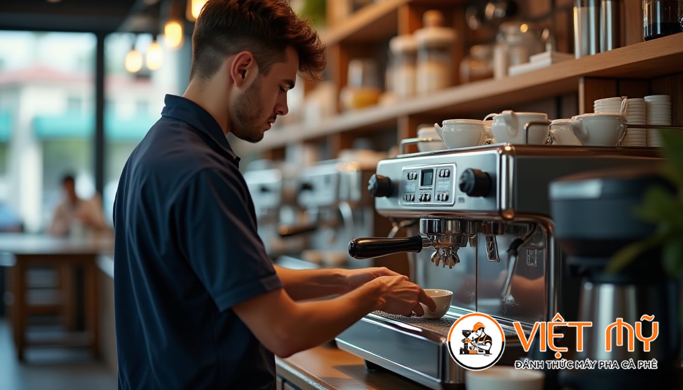 Máy pha cà phê Breville vòi đánh sữa không lên bọt: Nguyên nhân và cách sửa