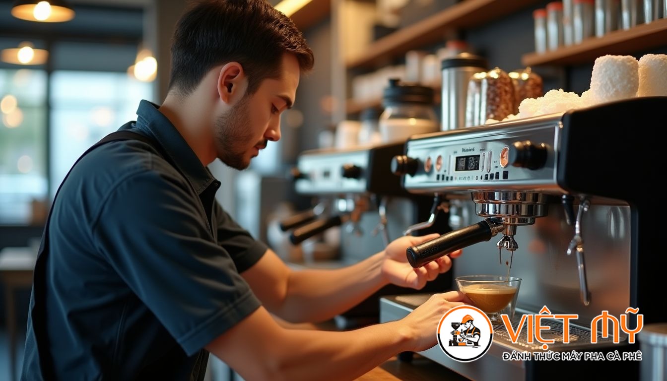 Máy Pha Cà Phê Nào Phù Hợp Cho Quán Cà Phê Take-Away Đông Khách?