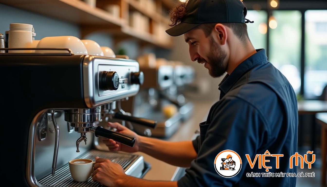 Máy Pha Cà Phê Nào Phù Hợp Cho Quán Cà Phê Take-Away Đông Khách?