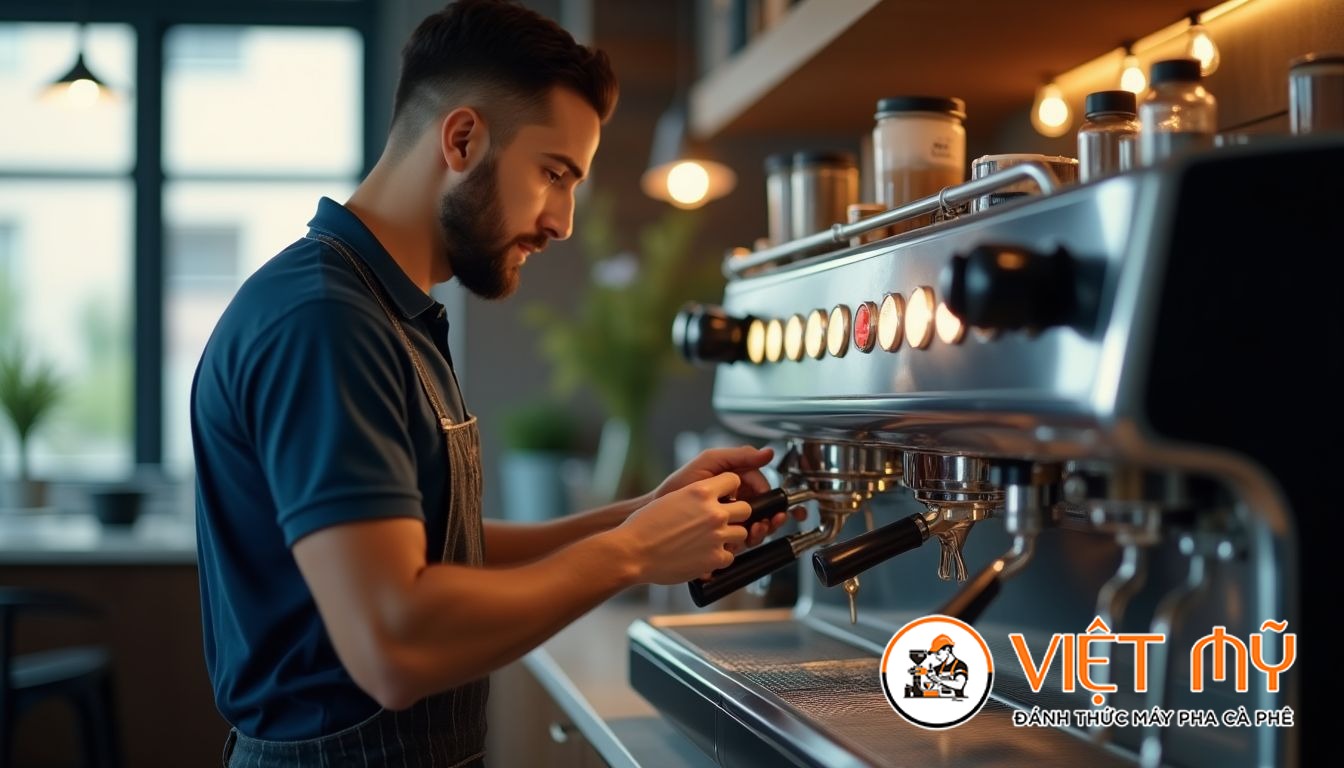Máy Pha Cà Phê Nào Phù Hợp Cho Quán Cà Phê Take-Away Đông Khách?