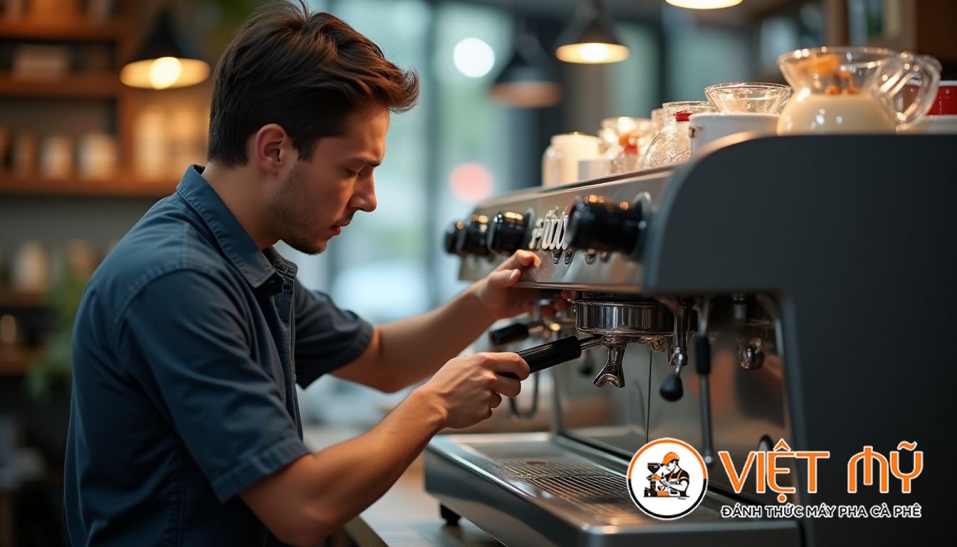 Máy Pha Cà Phê Nào Phù Hợp Cho Quán Cà Phê Take-Away Đông Khách?