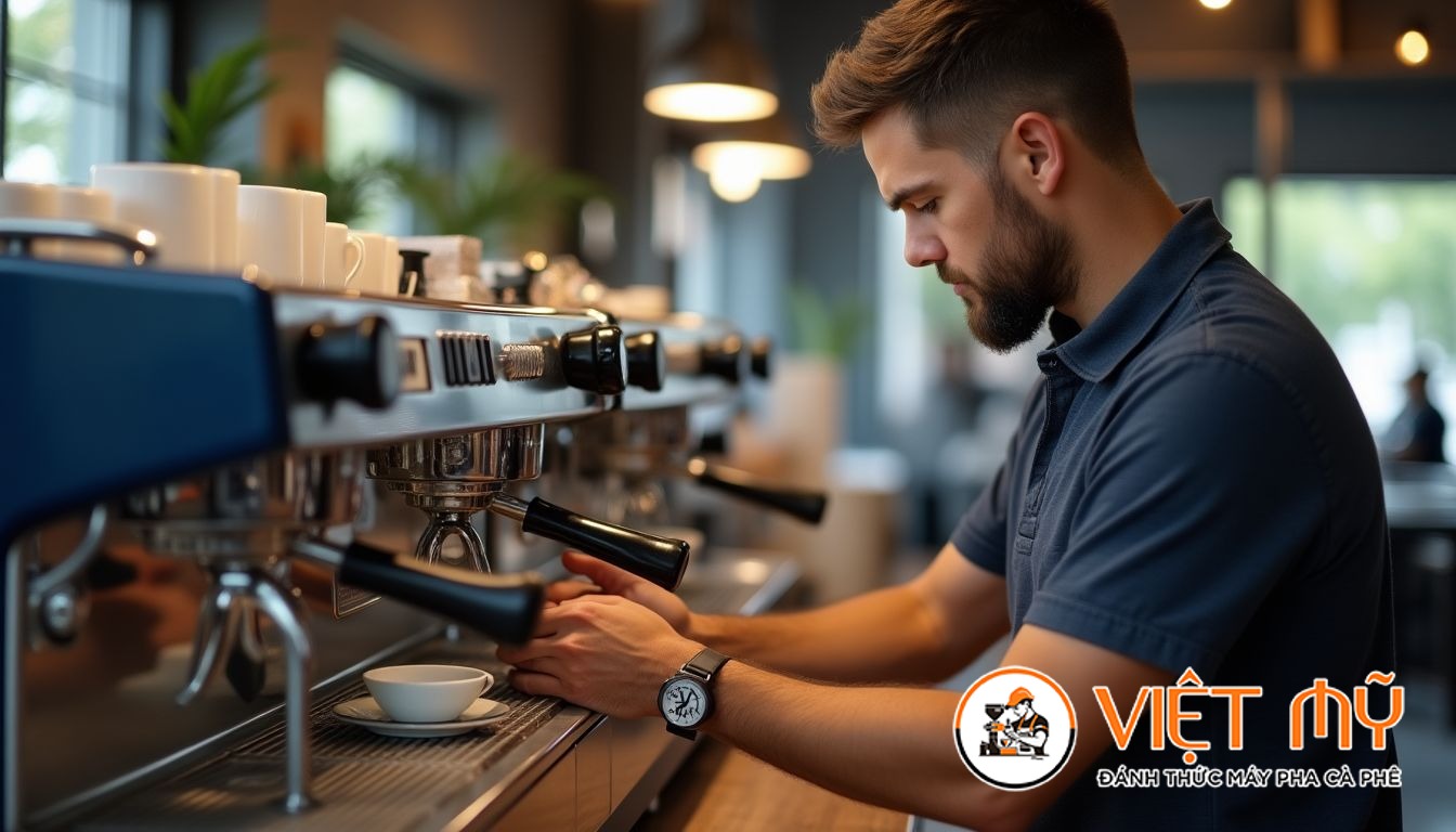 Máy Pha Cà Phê Nào Phù Hợp Cho Quán Cà Phê Take-Away Đông Khách?