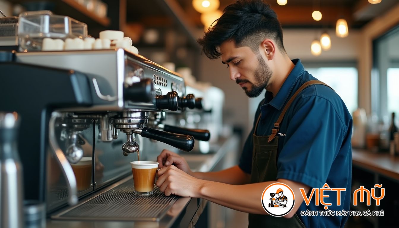 Máy Pha Cà Phê Nào Phù Hợp Cho Quán Cà Phê Take-Away Đông Khách?