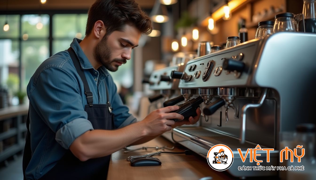 Máy Pha Cà Phê Nào Phù Hợp Cho Quán Cà Phê Take-Away Đông Khách?