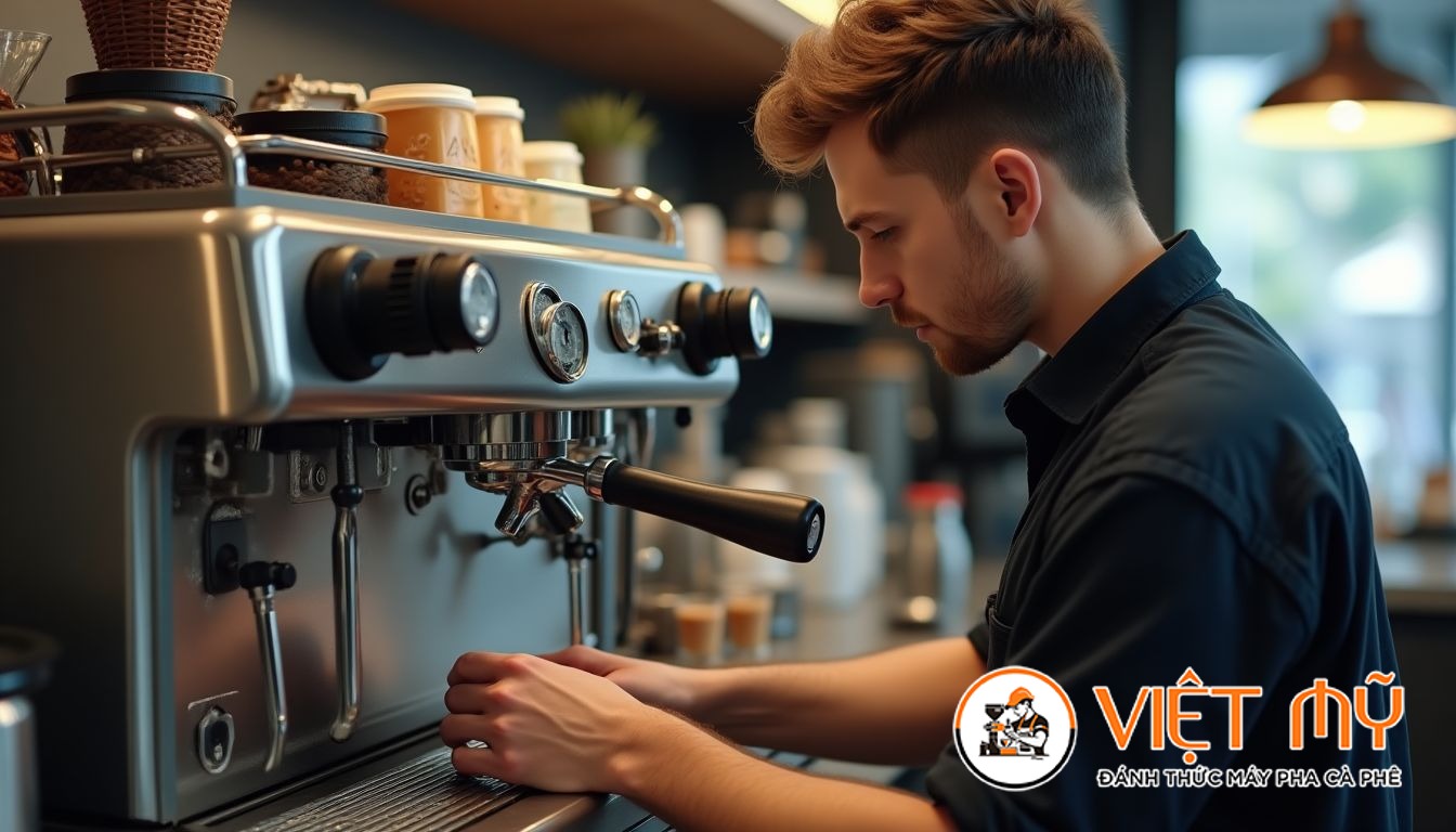 Máy Pha Cà Phê Nào Phù Hợp Cho Quán Cà Phê Take-Away Đông Khách?