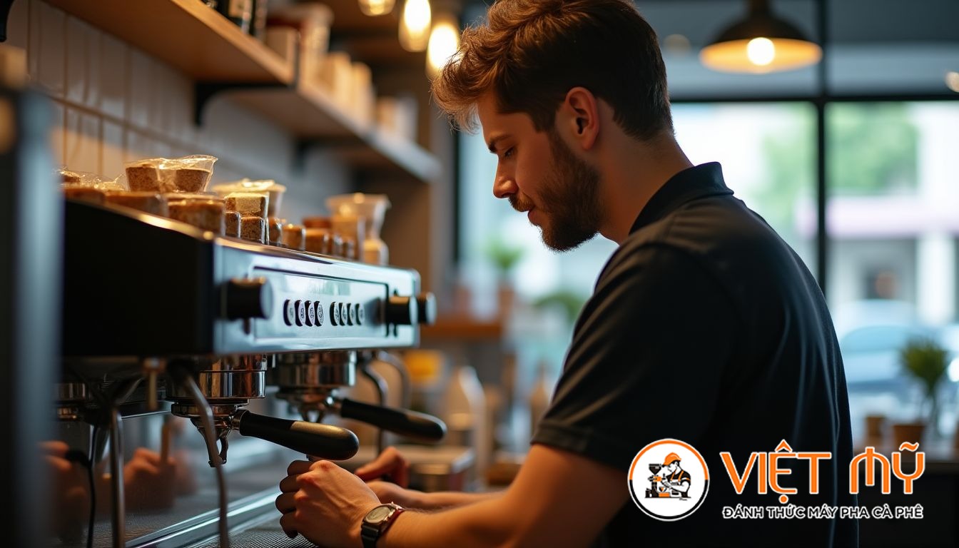 Máy Pha Cà Phê Nào Phù Hợp Cho Quán Cà Phê Take-Away Đông Khách?