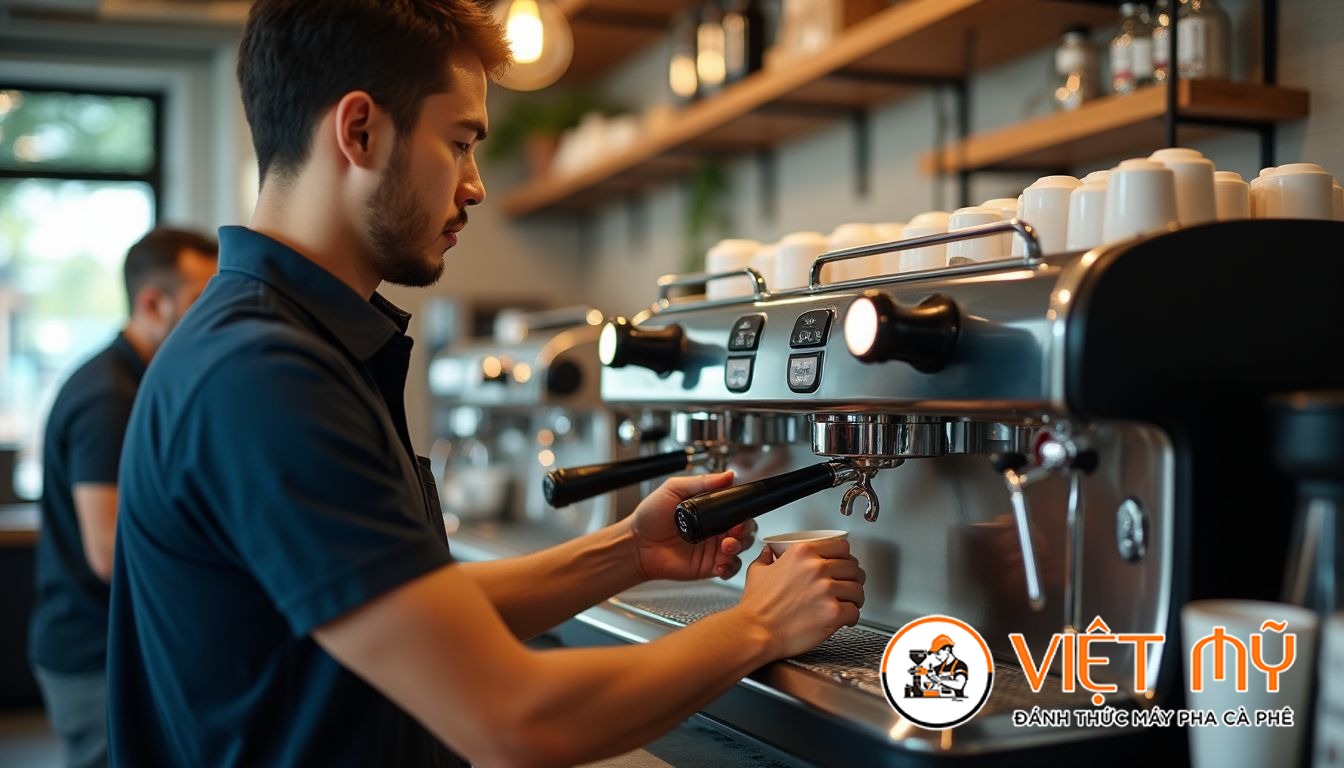 Máy Pha Cà Phê Nào Phù Hợp Cho Quán Cà Phê Take-Away Đông Khách?