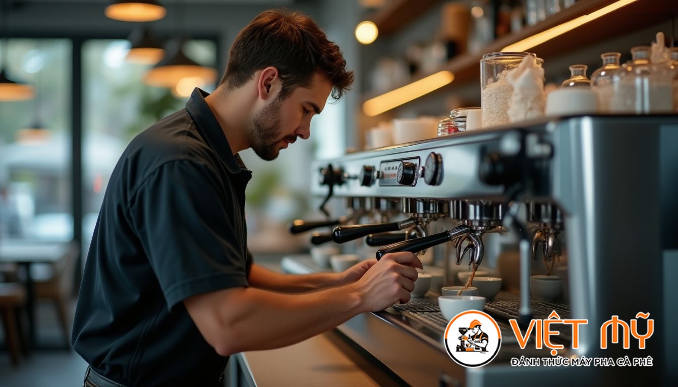 Máy Pha Cà Phê Nào Phù Hợp Cho Quán Cà Phê Take-Away Đông Khách?