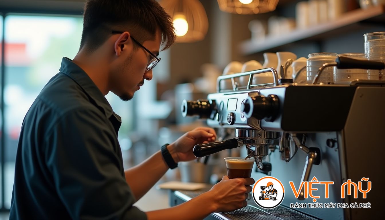 Máy Pha Cà Phê Nào Phù Hợp Cho Quán Cà Phê Take-Away Đông Khách?