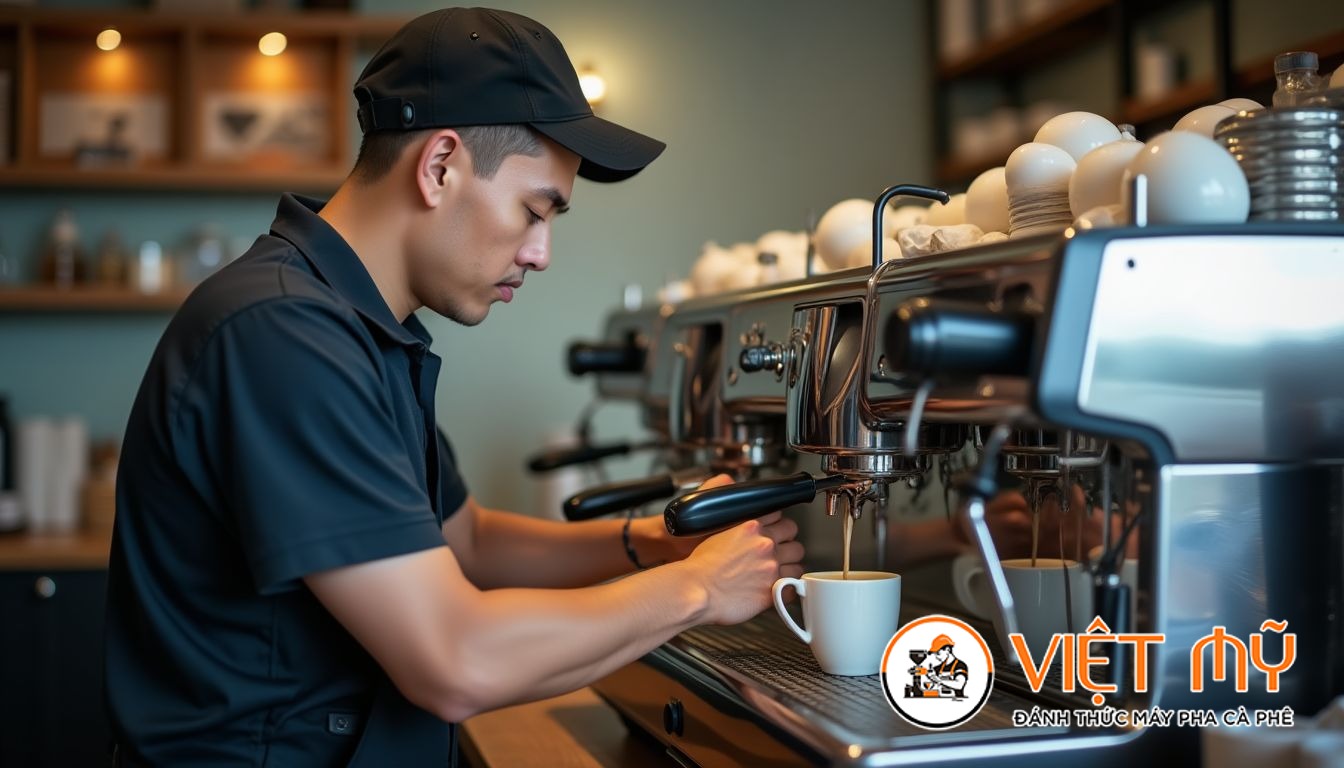 Máy Pha Cà Phê Nào Phù Hợp Cho Quán Cà Phê Take-Away Đông Khách?