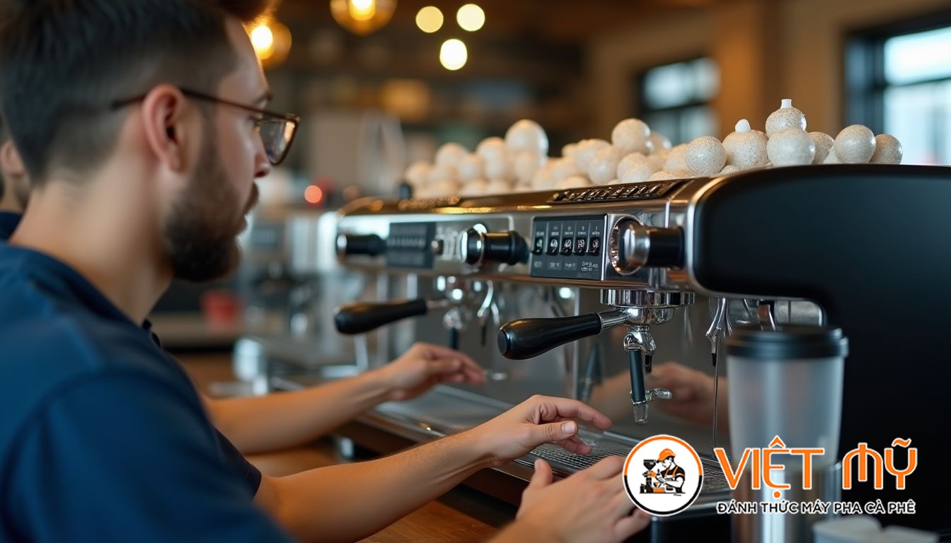Máy Pha Cà Phê Nào Phù Hợp Với Quán Cà Phê Take-Away Đông Khách?