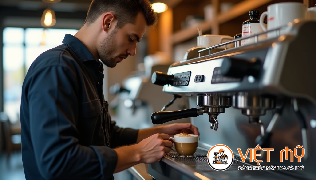 Máy Pha Cà Phê Nào Phù Hợp Với Quán Cà Phê Take-Away Đông Khách?