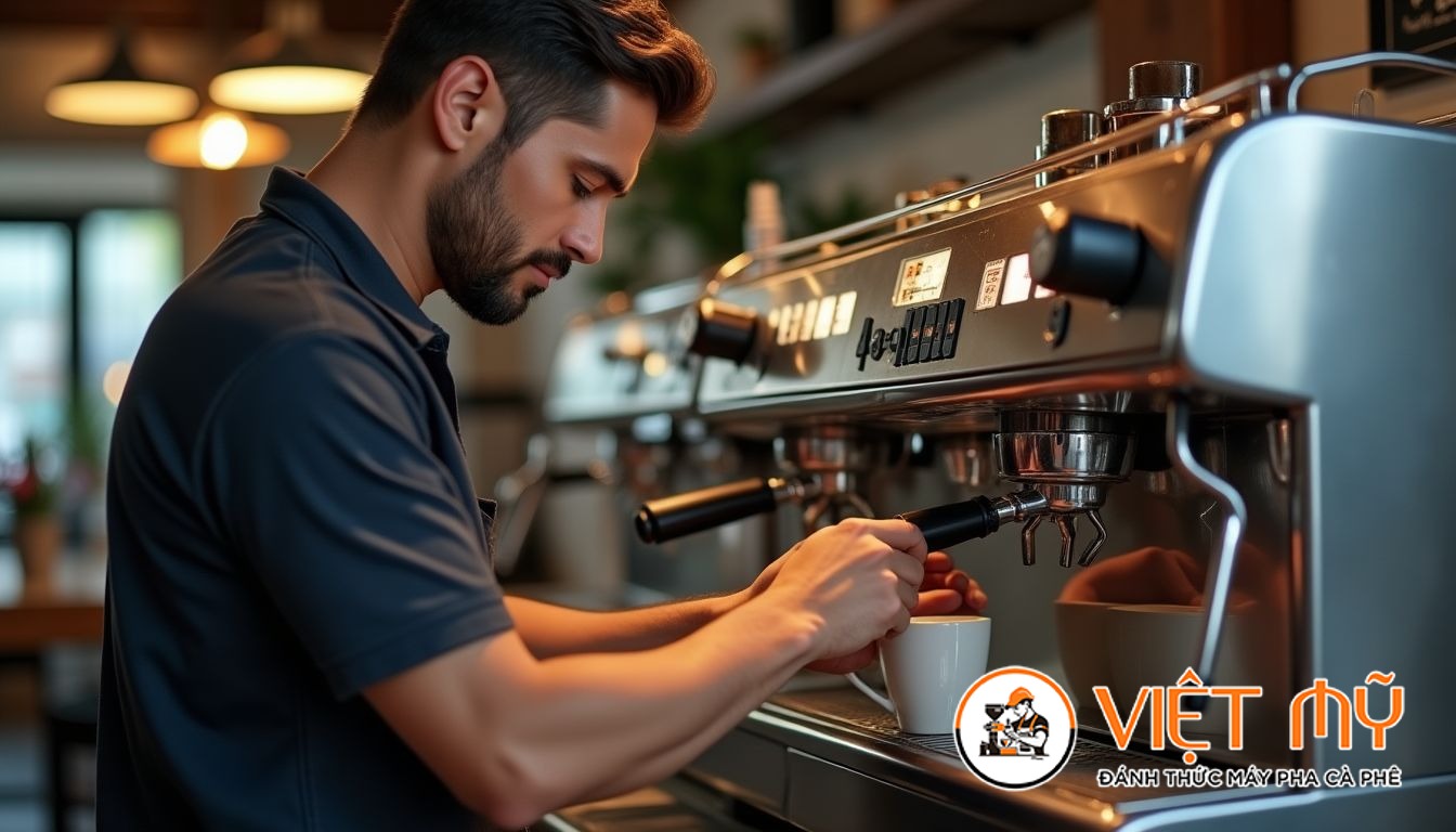 Máy Pha Cà Phê Tự Động Hay Bán Tự Động: Lựa Chọn Tốt Nhất Cho Quán Mới Mở