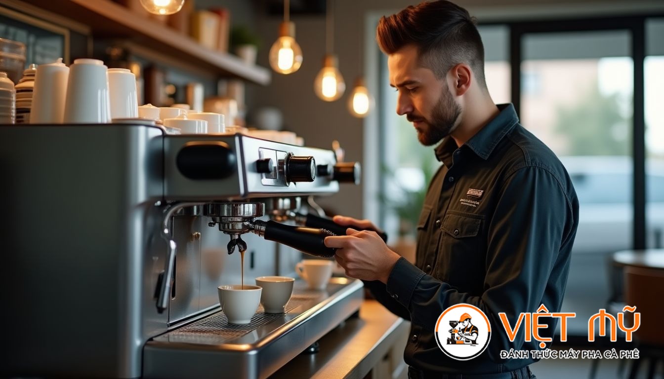 Nên Mua Máy Pha Cà Phê 1 Vòi Hay 2 Vòi Cho Quán Nhỏ?