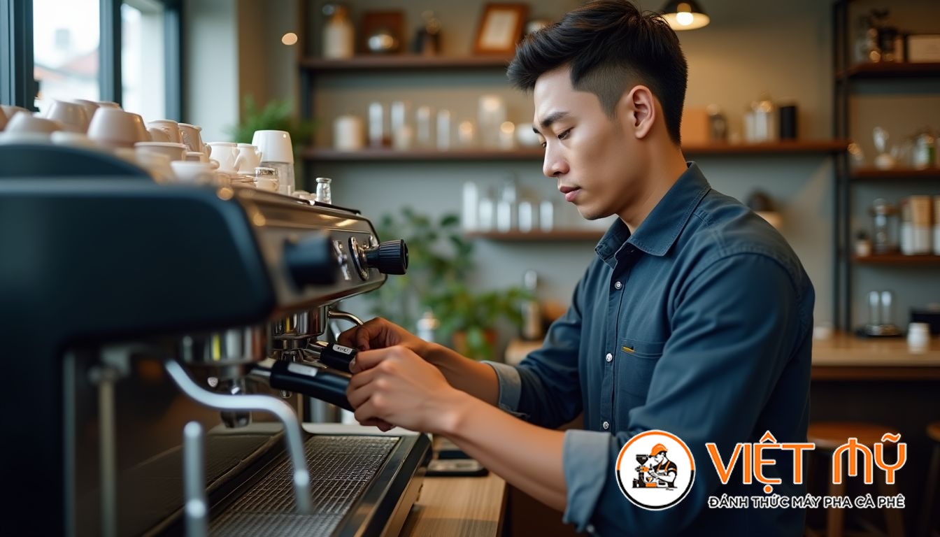 Nguyên Nhân và Cách Khắc Phục Mùi Khét Khi Máy Pha Cà Phê Hoạt Động