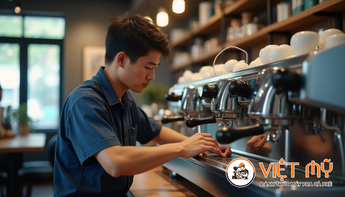 Nguyên Nhân và Cách Sửa Màn Hình Hiển Thị Bị Treo Trên Máy Pha Cà Phê Wellhome