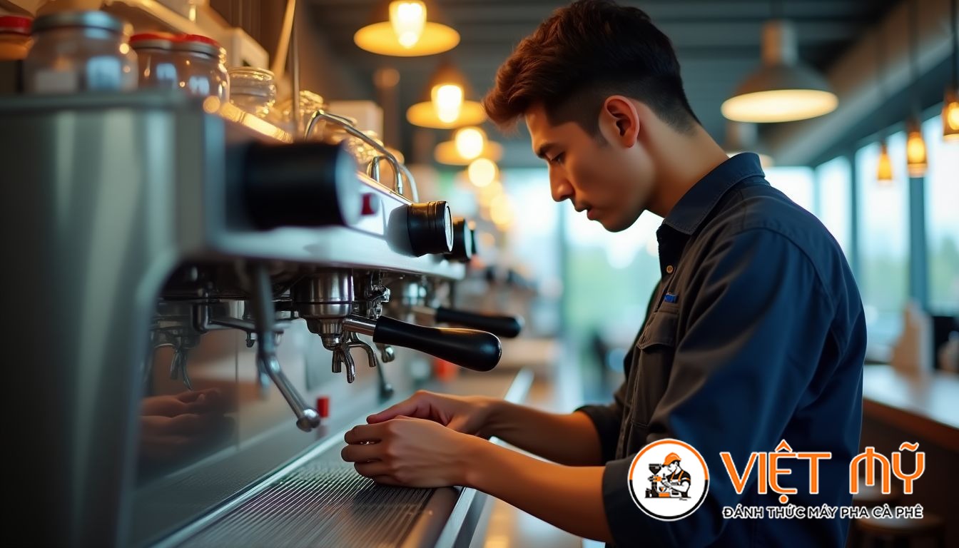 Nguyên Nhân và Cách Sửa Máy Pha Cà Phê Casadio Bị Rò Rỉ Nước