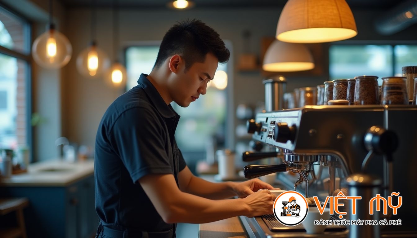 Nguyên Nhân và Cách Sửa Máy Pha Cà Phê Delonghi Bị Đóng Cặn Vôi Nặng