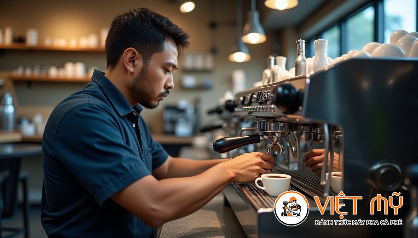 Nguyên nhân và cách sửa máy pha cà phê Gaggia cối xay bị kẹt