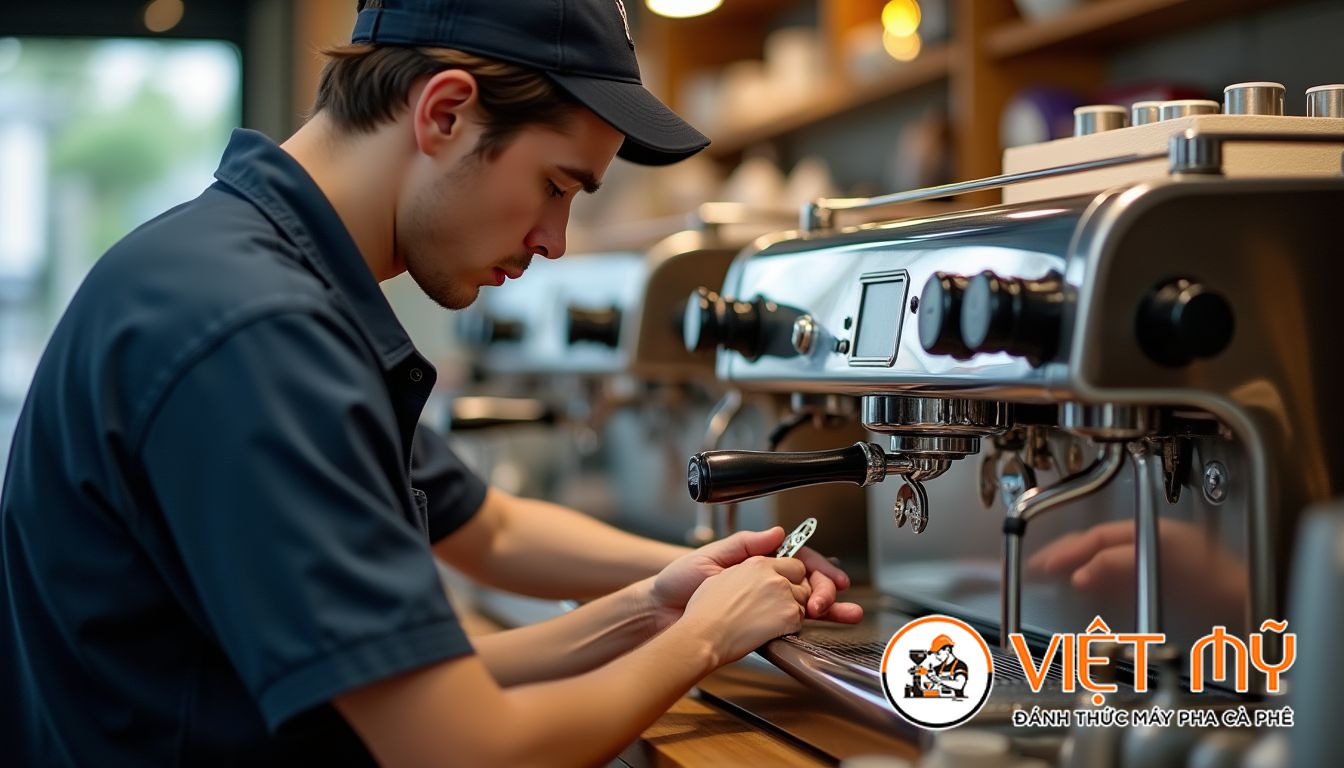 Nguyên nhân và cách sửa máy pha cà phê Nuova Simonelli không giữ được nhiệt độ pha chuẩn